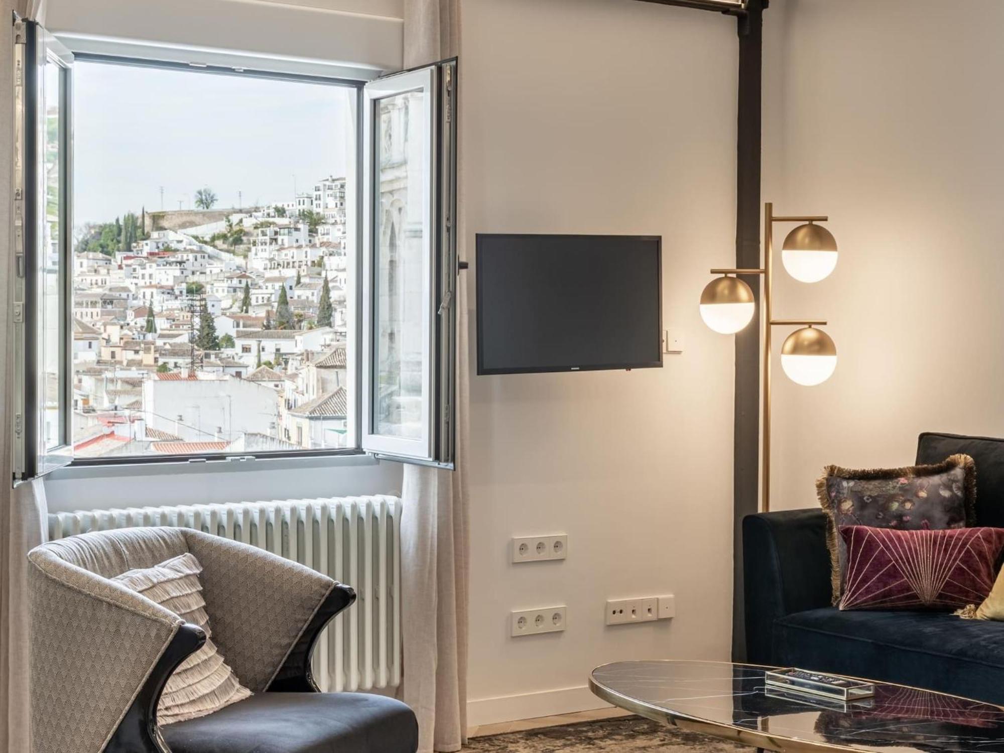 Luxury Alhambra Penthouse Collection Gran Via Apartment Granada Exterior photo